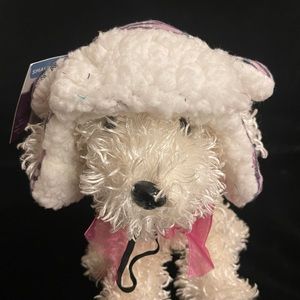 WinterPlaid  Dog Hat w/Ear Flaps